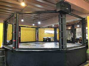 <span class=keywords><strong>Prix</strong></span> d'usine <span class=keywords><strong>Cage</strong></span> d'octogone MMA <span class=keywords><strong>UFC</strong></span> de norme internationale pour la compétition Logo personnalisé disponible - Product Image 2