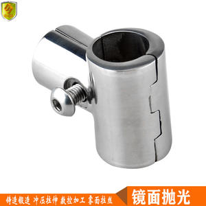 Conector de Tubería en T Separable de Acero Inoxidable 316 de 22 mm y 90 Grados, Accesorio para Toldo de Lancha Rápida - Product Image 3