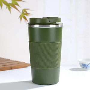 Wholesale Stainless Steel Cup & Portable <b>Coffee</b> Shop Style Non-Slip Bottle for Home Use - Product Image 4