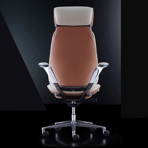 Ghế văn phòng da cao cấp Ý, ghế giám đốc da bò, ghế chủ tịch điều chỉnh ngả lưng, dành cho học tập, máy tính, bàn làm việc văn phòng - Product Image 4