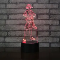 Feuilles acryliques pour veilleuse 3D, panneau lumineux à base en