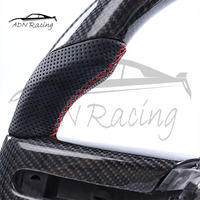 Volant en fibre de carbone 2005-2009 pour Ford Mustang GT Cobra, avec garniture de boutons intégrée
