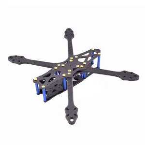 Stretch Strech X5 V2 220 215mm w/ 5.5mm Arm Freestyle FPV Racing Quadcopter Frame Kit Upgrade Johnny 5inch 225mm
