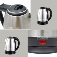 Bouilloire électrique en acier inoxydable 1500W 1.8L Bouilloire à usage domestique