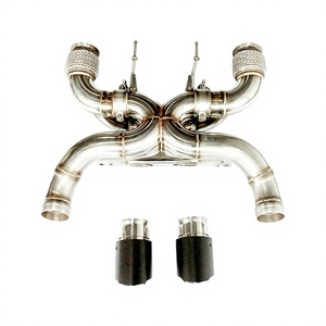 Vortex High Performance Stainless Exhaust for McLaren 720S Twin Turbo V8 Valve Controlled Piping <b>Kit</b> - Product Image 1
