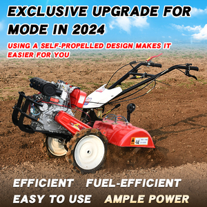 Motoculteur diesel 7,5 CV, tracteur à conducteur marchant, machine de travail du sol <span class=keywords><strong>agricole</strong></span>, cultivateur avec boîte de vitesses et moteur <span class=keywords><strong>pour</strong></span> le labourage, équipement <span class=keywords><strong>agricole</strong></span> - Product Image 3