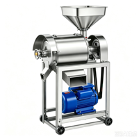Machine à moudre les céréales humides et sèches portable, broyeur de maïs pour la production de poudre de céréales, d'aliments pour animaux et de grains de café