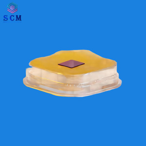 Monocristal de ZnTe de haute pureté <span class=keywords><strong>Bridgman</strong></span>, taille personnalisée 5*5mm 10*10mm, matériau de base optoélectronique - Product Image 3