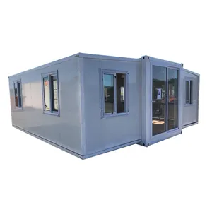 Manufacture Price Modern custom steel frame mobile home 20ft tiny house prefab expandable container house
