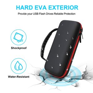 Chất lượng cao ổ đĩa flash USB trường hợp lưu trữ chủ Túi ổ đĩa ngón tay cái/Nhảy trường hợp ổ đĩa cho 24 Gậy san đĩa - Product Image 2