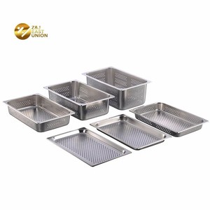 Stainless Steel Steam Table Anti <strong>Jam</strong> Gn Container Food <strong>Pans</strong> - Product Image 6