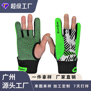 Guantes de bicicleta unisex de silicona antideslizantes naranja verde para uso en bicicleta de montaña - Product Image 4