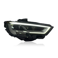 Pièces automobiles SJC pour Audi A3 Phare 17-20 Signal dynamique Phare LED Phares LED Lentille LED Accessoires automobiles
