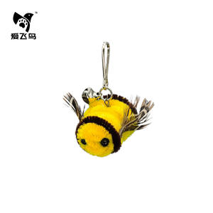 Juguete para Gatos con Plumas y Campana, Varilla Larga, Repuesto de Cabezal para Juguete de Gato - Product Image 5