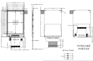 Display LCD da 2.8 pollici 240x320 TFT con pannello LCD RTP da 2.8 pollici TFT + RTP TFT - Product Image 4