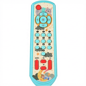 Juguete Educativo Clásico, Control Remoto de <span class=keywords><strong>TV</strong></span>, Juguete de Aprendizaje de <span class=keywords><strong>Español</strong></span> y Francés, Juguete Musical con Luces - Product Image 6