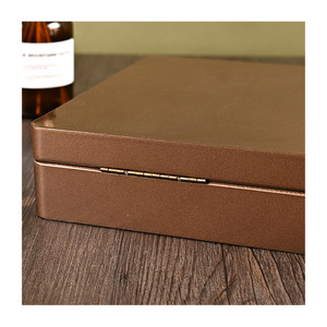 Caja de regalo simple y rústica con lacado dorado arenado, caja de regalo Dendrobium, Cordyceps sinensis, regalo de loto de nieve Tian Shan - Product Image 5