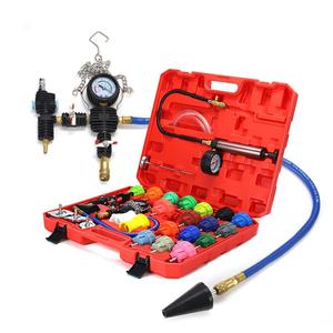 28-teiliges Testkit für Fahrzeug kühlsysteme mit Manometer 28 Sets Diagnose werkzeuge für Wassertank-Lecks ucher - Product Image 1