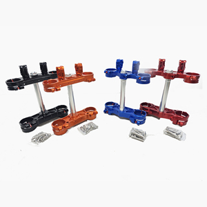 Abrazaderas Triples de Aleación de Aluminio para Motocicleta CNC, Personalizadas de Fábrica, para Motocross y Supermoto, para EXC/SXF 2016-2022, 2023-2025 - Product Image 1