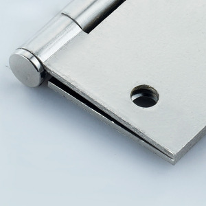 Bisagra Plana de Acero Inoxidable Plateado de 3 Pulgadas con Diseño Moderno, Grosor de 2.2 mm, con Rodamiento de Bolas, Fabricante de Bisagras Planas - Product Image 3