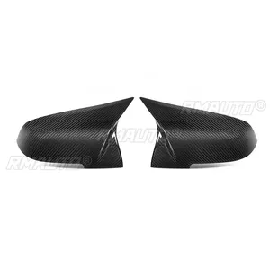 Coque de rétroviseur latéral de voiture en fibre de carbone véritable, remplacement de la coque de rétroviseur pour BMW F20/F22/F30/F35/F34/F32/F33/F36/E84/I3 - Product Image 2