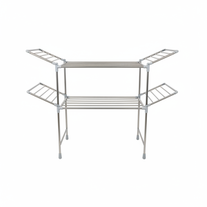 [HOME FRIEND] Étendoir à linge Prime Standard Gullwing léger et robuste avec cadre renforcé et organisation de la lessive soignée - Product Image 2