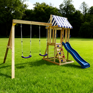 Bambini Smart Coast Set da gioco in legno per bambini in legno giardino giardino in legno <span class=keywords><strong>altalena</strong></span> Set - Product Image 6