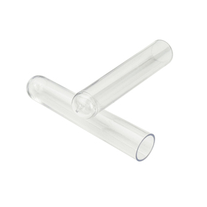 Einweg-Hartplastik für Röhren PS-Material Transparent Größe 15*100mm Freigabe-Röhrchen Hergestellt in China - Product Image 2