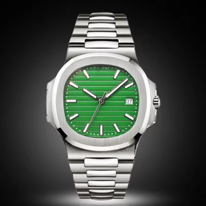 Montres à quartz de luxe pour hommes, montres-bracelets en acier inoxydable étanches, montres de soirée haut de gamme pour hommes - Product Image 6