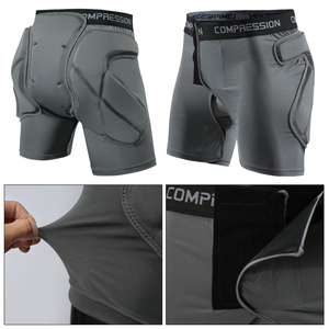 Shorts de protection en plein air, rembourrés de la hanche pour hommes et femmes, pantalons courts pour skateboard, nouvelle collection - Product Image 6