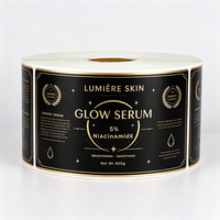 Étiquettes en rouleau couleur pleine ECO, autocollantes, pour l'image de marque des produits et les campagnes marketing