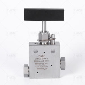 Válvulas de Aguja de Alta Presión de Acero Inoxidable, Tipo Placa Roscada, Válvulas de Cierre Rectas para Agua y Gas, Directo de Fábrica - Product Image 2