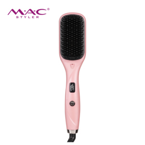 Cepillo Alisador de Cabello Iónico de Cerámica Compacto MAC <span class=keywords><strong>Styler</strong></span>, 6 Niveles de Calor, Máx. 480F, Apto para Queratina, Portátil, Anti-Frizz - Product Image 1