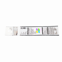 Sacs à tête auto-adhésifs en OPP nacré blanc pour emballage de bijoux, avec carte supérieure, marque HanTeng, impression offset, vente en gros, en stock