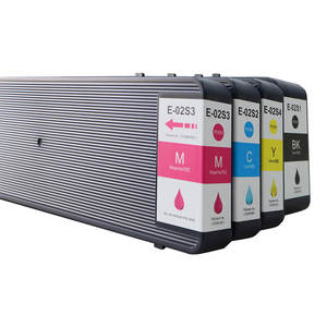 InkLab CMYK 4-Farben-Pigment für Druckerpatronen für WF-C20750/C20750C/20750a mit Chip Digitaldruck Komplette Großpackung - Product Image 3