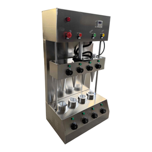 Nouvelle machine à glaces et à pizzas en forme de cône électrique commerciale, portable, facile à utiliser, en acier inoxydable 304 - Product Image 1