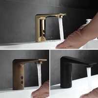 Arrêt automatique d'arrêt robinet d'eau tapsbathroom automatique évier de lavage à la main eau robinet contrôleur automatique robinet