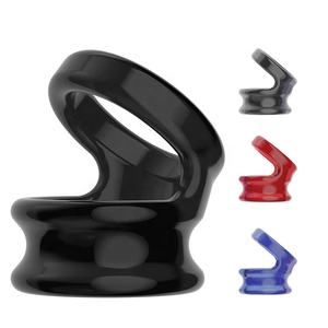 Mannelijke Siliconen Penis Ringen Scrotum Bind Delay Ejaculatie <span class=keywords><strong>Cock</strong></span> <span class=keywords><strong>Ring</strong></span> <span class=keywords><strong>Sexy</strong></span> Erectie Ringen Paar Lover Sekswinkel Seksspeeltjes Voor Mannen - Product Image 1