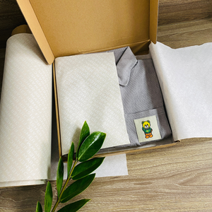 Vente en gros de papier journal offset enduit de kraft spécial translucide d'art pour l'emballage de chaussures cadeaux de vêtements impression de conceptions uniques - Product Image 3