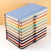 Promotion PUA4 A5 Vente en gros A6 Carnet en cuir personnalisé gaufré avec sangle élastique et couverture