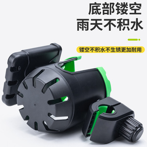 Adjustable Water Bottle Holder 21cm X 9.5cm X 10.5cm For Motorcycle Bicycle Electric Bike Stroller With Phone Compartment - Product Image 5