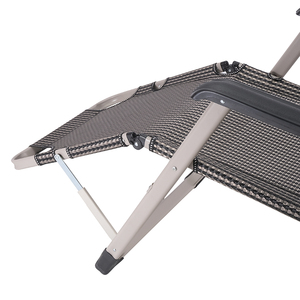 Fabricante de muebles de ocio de China, sillón reclinable de aluminio plegable de <span class=keywords><strong>gravedad</strong></span> cero para ocio, sillas de playa de alta carga - Product Image 4