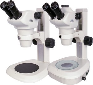 Microscopio Estéreo con Zoom Continuo Serie ZOOM, Microscopio Binocular/Trinocular Profesional para Laboratorio, Soldadura y Reparación de Joyería - Product Image 1
