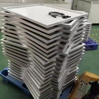 Panneaux solaires photovoltaïques Mono Half Cut entièrement noirs, modules de 150W, efficacité de 18,8%, cellules de 182 mm, petite taille, usage domestique