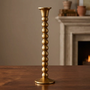 Support de bougie en aluminium fait main Tag Ingrid, écologique et durable, 10,6 pouces, décoration intérieure, activités religieuses - Product Image 6