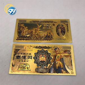 ธนบัตรสะสมพลาสติกสีทองลายอนิเมะนักบุญทอง <span class=keywords><strong>12</strong></span> แบบจากญี่ปุ่น ราคา 10,000 เยน - Product Image 6