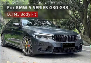 Kit carrosserie G30 pour BMW G30 LCI M5 Facelift G30 G38 525i 530i 540i Autres pièces de carrosserie 2022 Ailes de voiture Gtills Upgrad Kit complet auto - Product Image 2