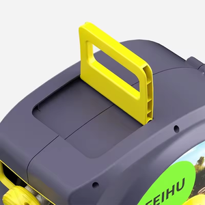 Carrete de Manguera de Jardín Retráctil de 1/2 Pulgada con Carcasa de Goma Resistente, Características Antiabrasión y Anticorrosión, Soporte de Pared Portátil, 10 Funciones CNS - Product Image 6