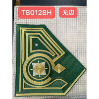 Grande broderie géométrique, patch décoratif pour col, applique pour robes, vestes, vêtements, accessoires de confection DIY