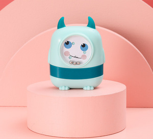 Sello de Nombre para Ropa Infantil Fotosensible Educativo, Sello de Tela Impermeable Personalizado con Dibujos Animados de Monstruos para Juguetes Infantiles - Product Image 4